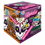 Paleta calaveritas neon display