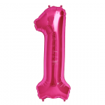 Globo de gas anagram personajes varios super shape 50 cm fushia